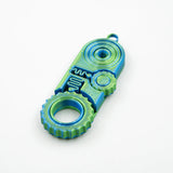 Cross-Border Hot-Selling 3D Printed Three-In-One Fingertip Stress Relief Toy Pendant with Rotating Gears for Relaxation and Anxiety Relief