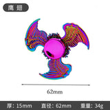 New Alloy Fingertip Spinner Stress-Relief Toy Hand Spinner Finger Spinner Street Stall Toy