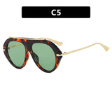 Toad-Shaped Sunglasses Pilot Style 2026 New Model Retro Sunglasses with Unique Shape for Driving