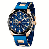 2024 Premium Classic Men's Chronograph Watch – Luminous, Waterproof, Casual