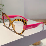 Cat-Eye Anti-Blue Light Glasses for Women – Oversized Full-Frame Fashion Eyewear