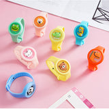 Rotating Gyro Bracelet, Slap Ring, Light-Up Wristband for Children and Adults, Anti-Mosquito Bite Gadget