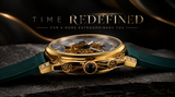 Men's Retro Square Hollow Automatic Mechanical Watch